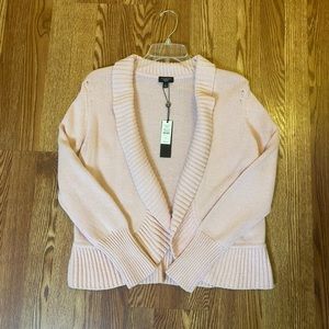 NWT Talbots Wool Blend Light Pink Cardigan (PS)